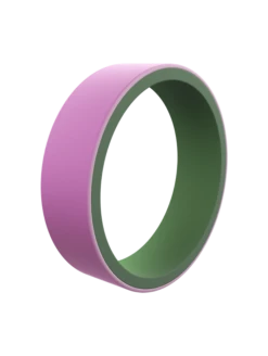 Women's Switch Reversible Silicone Ring -Silicone Jewelry & Accessories Womens Reversible PinkSage Angle Trans