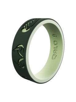 Women's Realtree Arrowhead Silicone Ring -Silicone Jewelry & Accessories Womens Strata PineGreenMoss Angle Arrowheads Trans 8395e783 74d2 40b1 b2fe 493556a4faeb