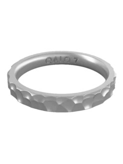 Women's Metallic Forged Stackable Silicone Ring -Silicone Jewelry & Accessories Womens.Classic.Metallic.Silver.Front 3b7a0c5c dddf 4f88 acbd 2ec8fded5958