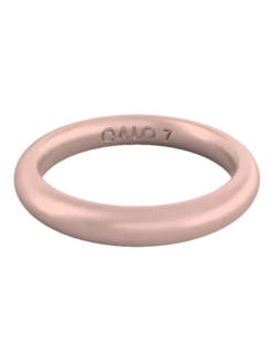 Women's Metallic Classic Stackable Silicone Ring -Silicone Jewelry & Accessories Womens.ClassicStack.Metallic.RoseGold.Front