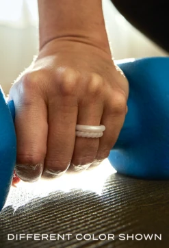 Women's Metallic Classic Stackable Silicone Ring -Silicone Jewelry & Accessories Womens.ClassicStack.Metallic.RoseGold.Hover