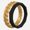 Women's Gold & Black Double Stack
