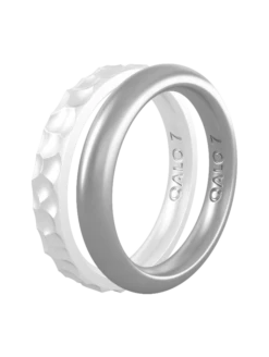 Women's Pearl & Silver Double Stack