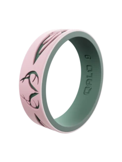 Women's Realtree Tail Feather Silicone Ring