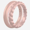Women's Rose Gold Double Stack