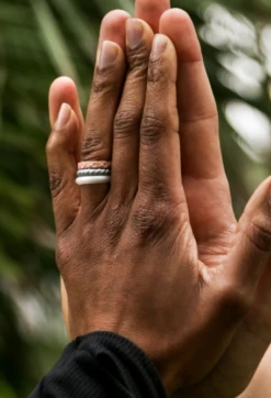 Women's Rose Gold, Silver, & Pearl Triple Stack -Silicone Jewelry & Accessories Womens.TripleStack.Metallic.RosegoldPearlSilver.Hover aabe0e66 cece 4475 a1a6 22146ac45ec3