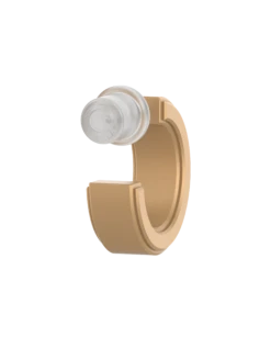 Eva Shockey Step Earrings -Silicone Jewelry & Accessories vaShockeyGoldStepEarrings.back